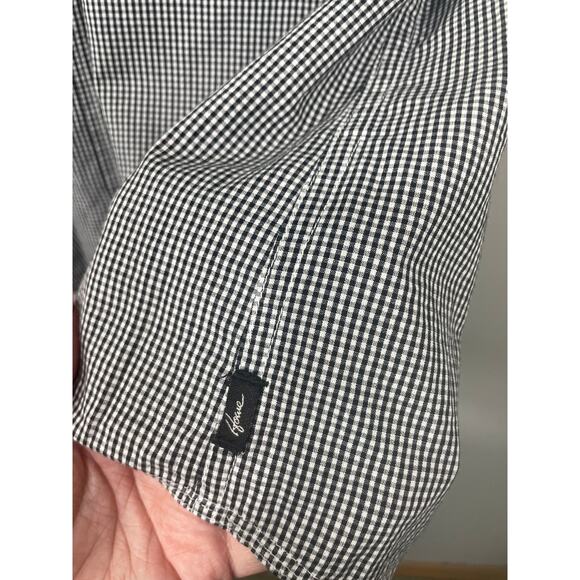 Howe Utility Shirt Size L Micro Check‎ Western Retro Rockabilly Casual Gingham - Picture 8 of 13